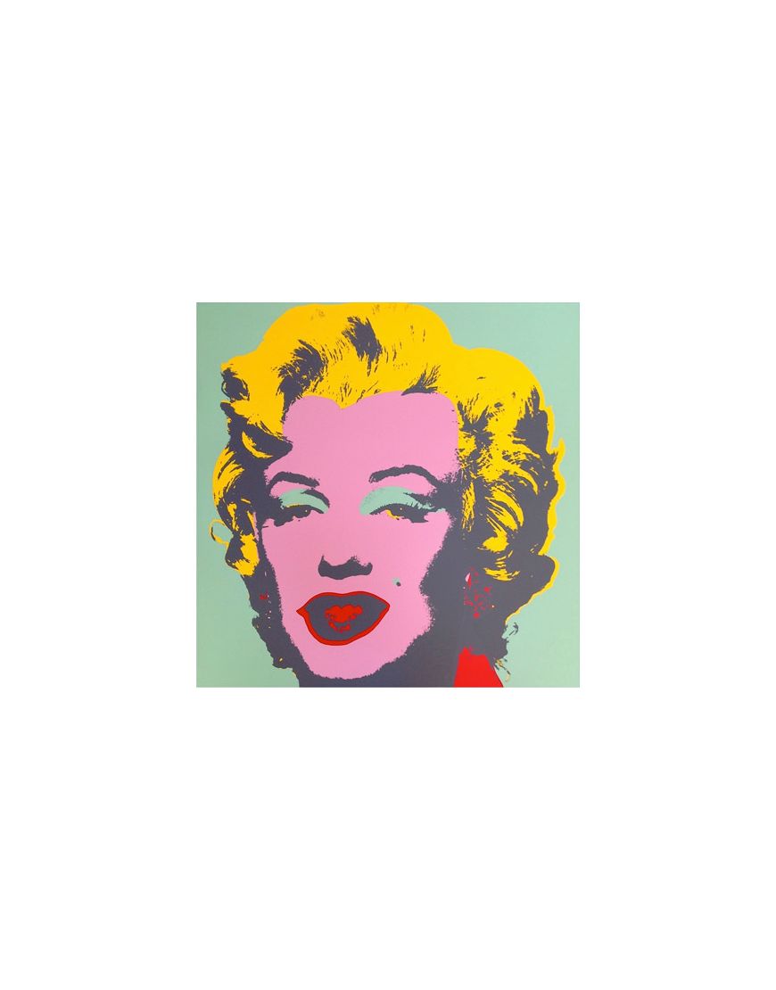Marilyn Monroe-Pink On Green 11.23