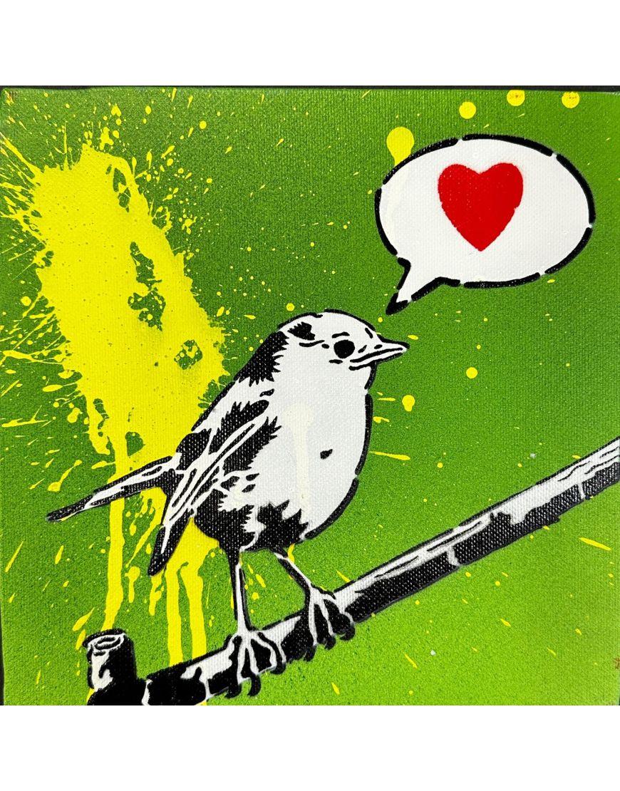 Free as a bird - Green & Yellow