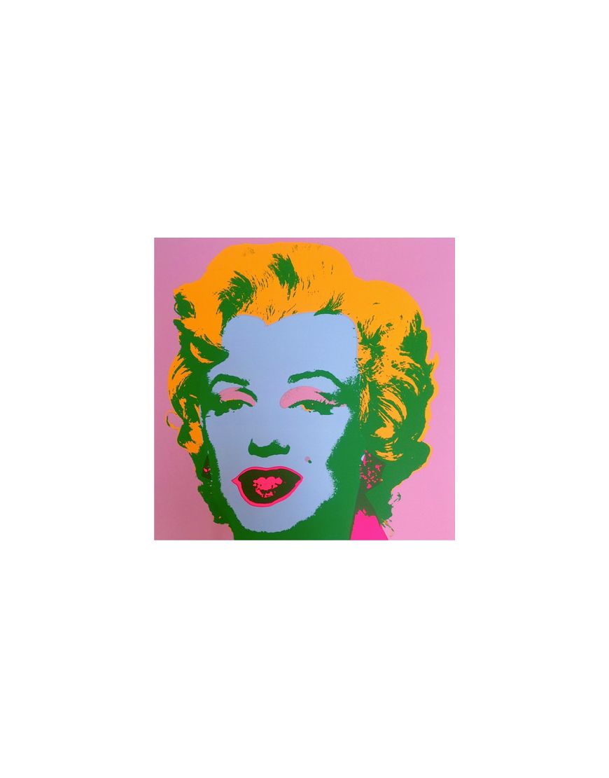 Marilyn Monroe-Yellow//Blue On Pink 11.28