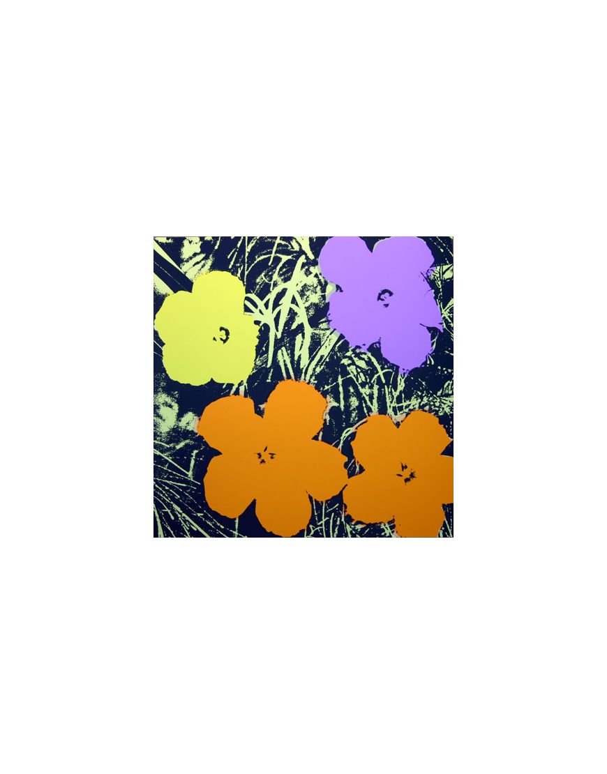 Flowers-Orange/Yellow/Purple 11.67