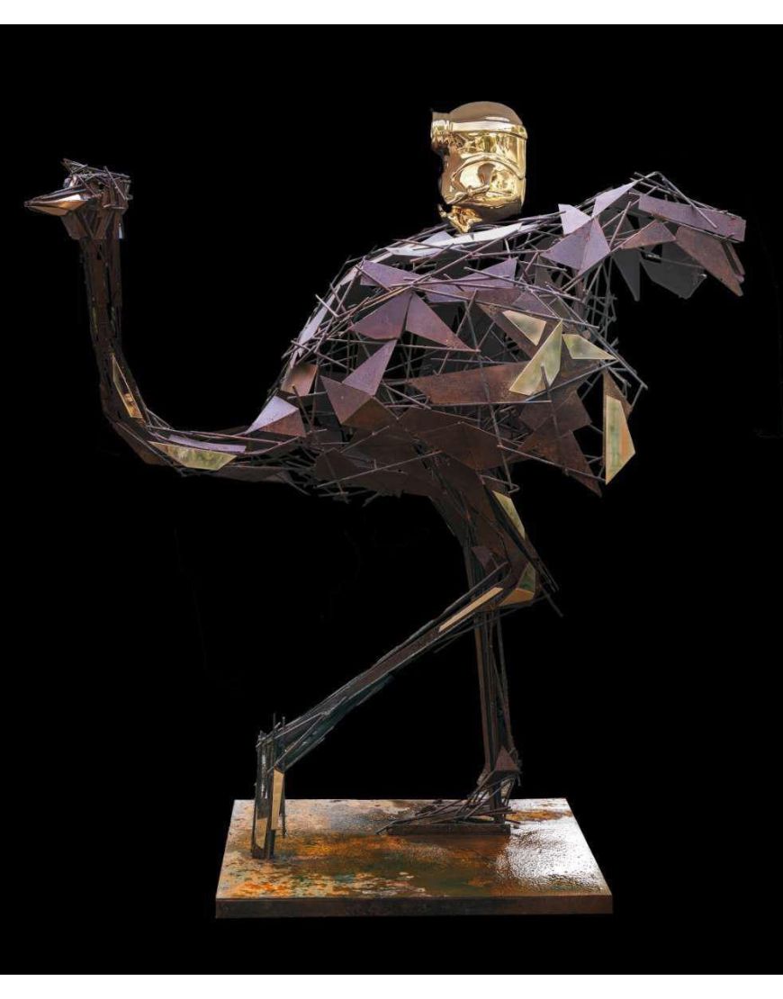 Ostrich with Minion
