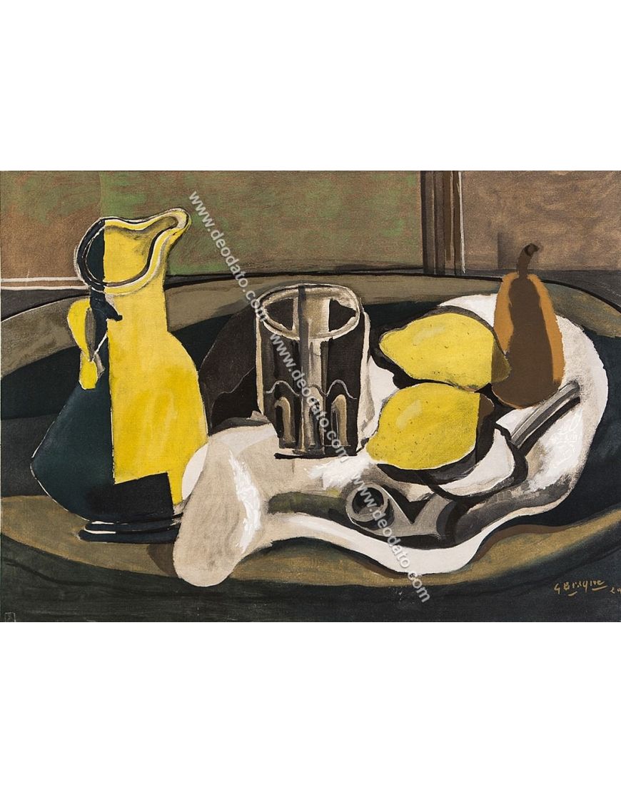 Still life and lemons