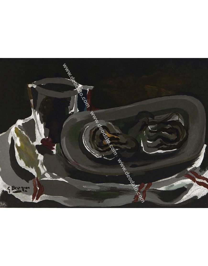 Still life and oysters