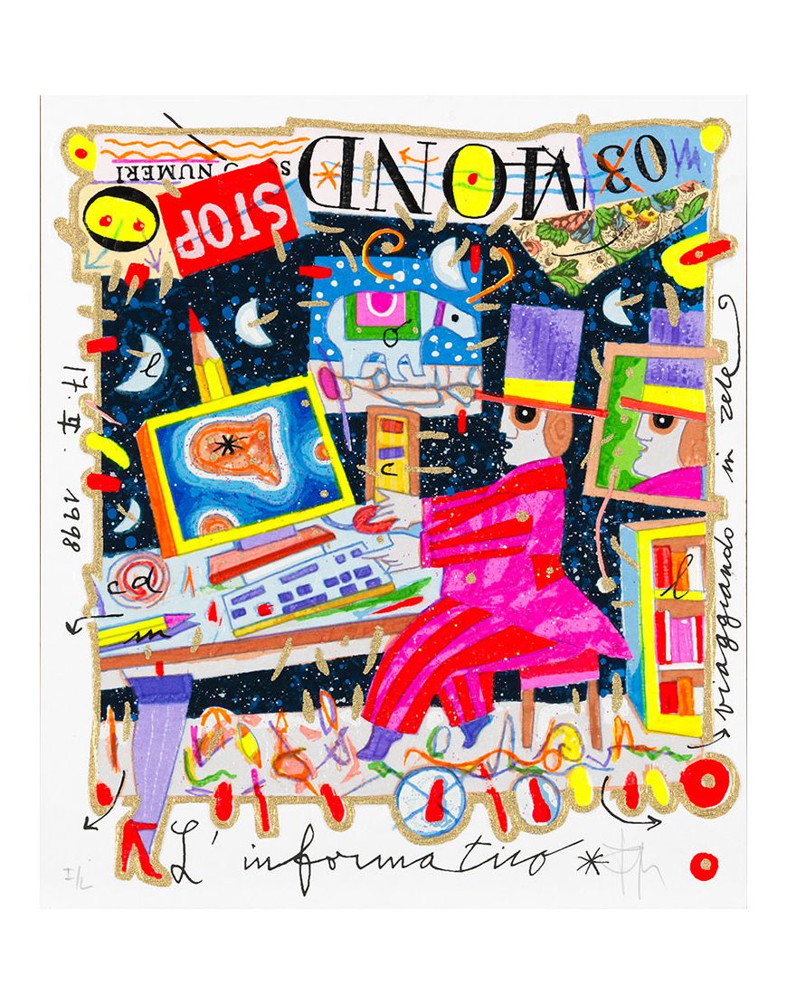 L'informatico (Bianco)