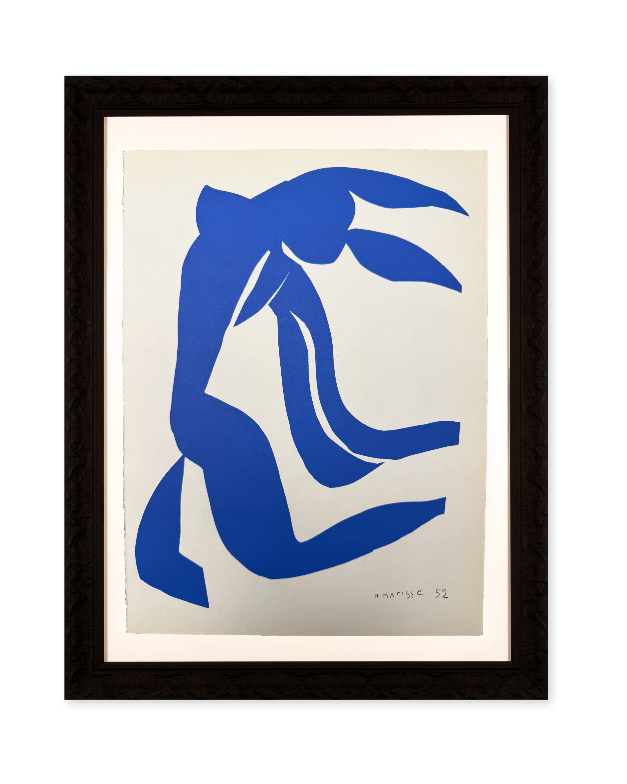 Henri Matisse - Nu Bleu I - 1958