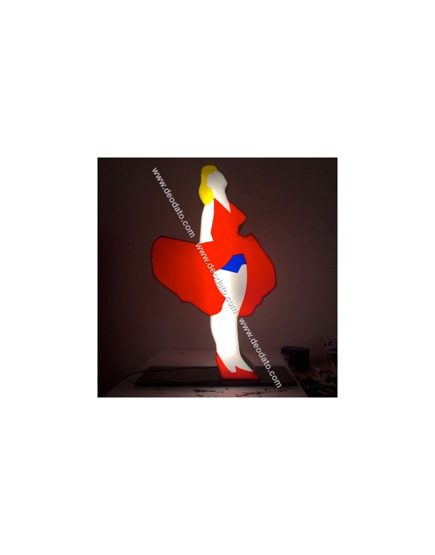 Marilyn Monroe (light sculpture)