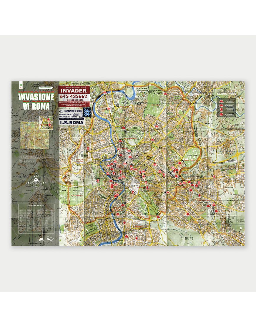 Invasion of Roma (Unsigned Map)