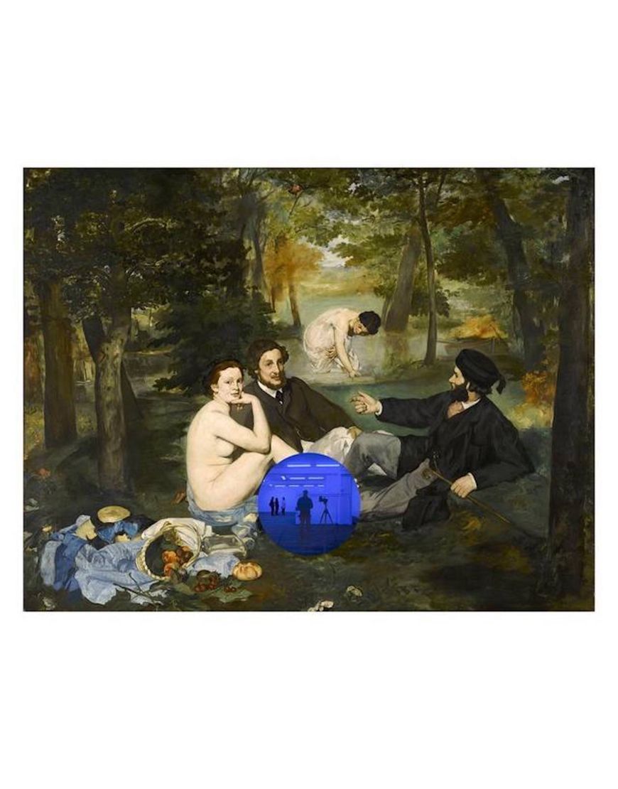 Gazing Ball - Manet Luncheon