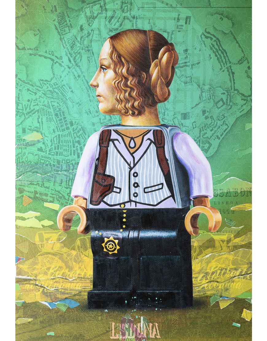 Portrait of Giovanna Tornabuoni - go to Lisbona