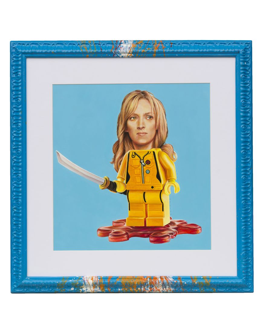 The ultimate blonde fighter