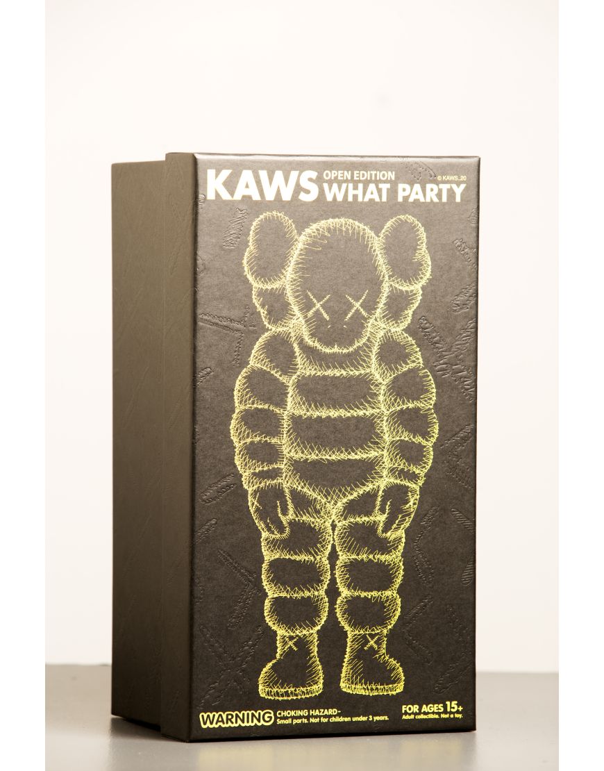 Kaws- WHAT PARTY - Yellow - 2020