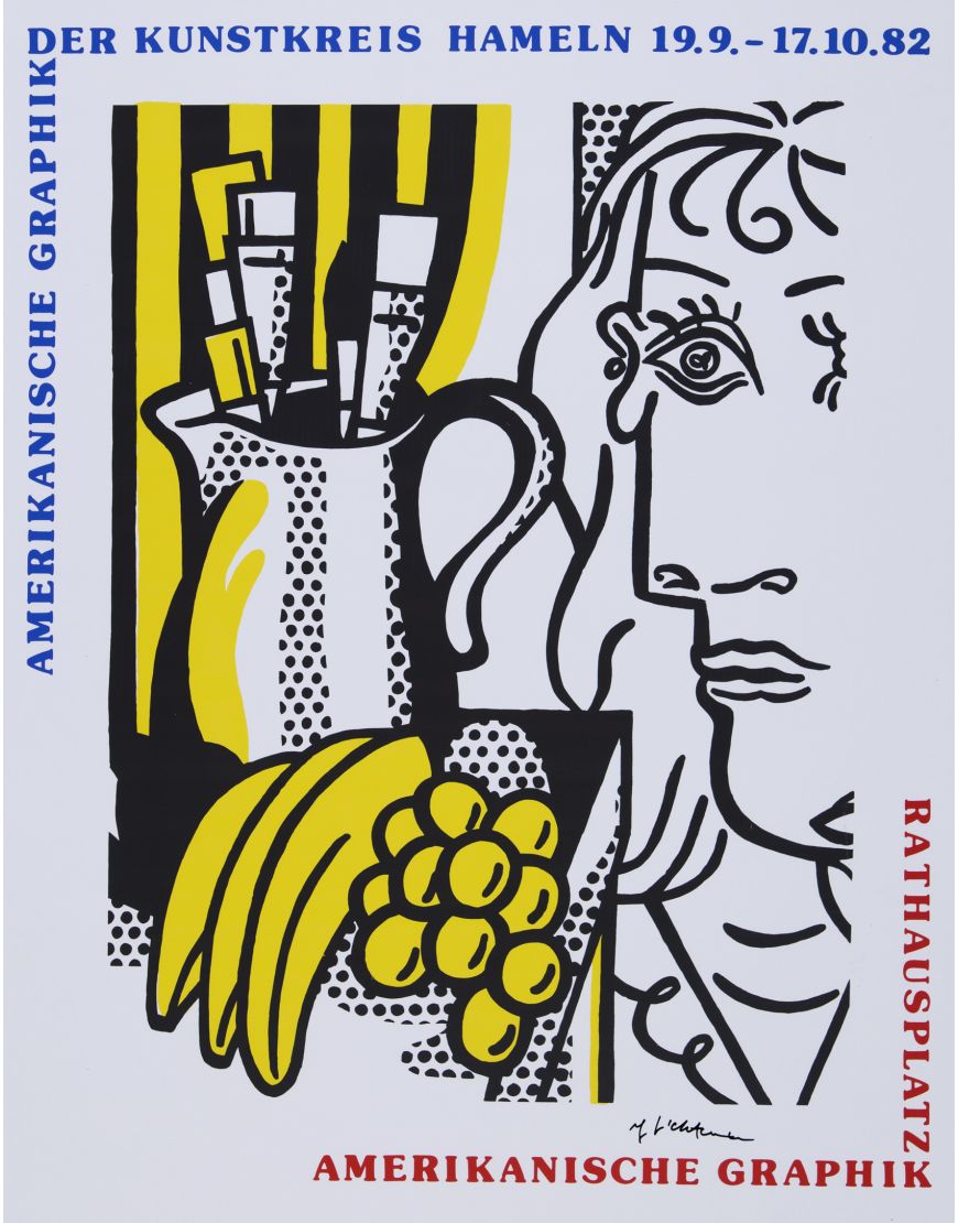 Still Life with Picasso - Signed Poster