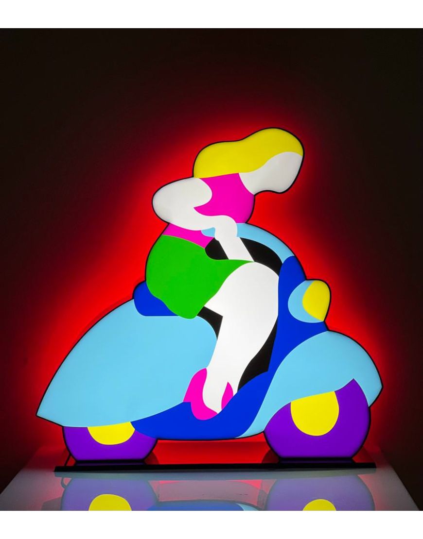Vespa (light sculpture)