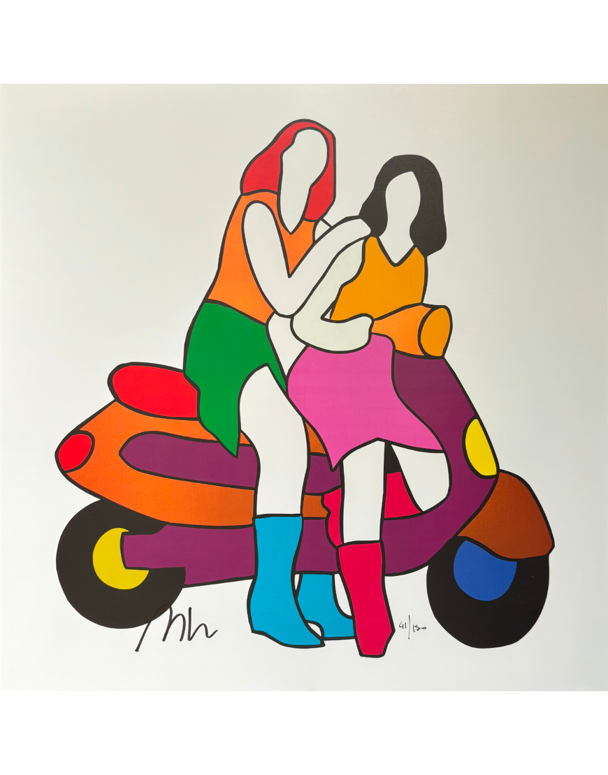 Amiche in Vespa