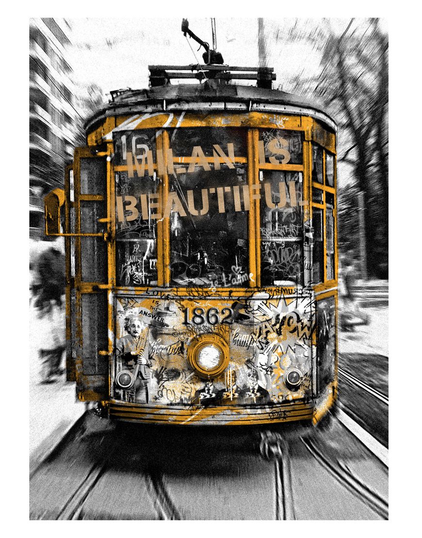 Tram Milan is Beautiful - Gold