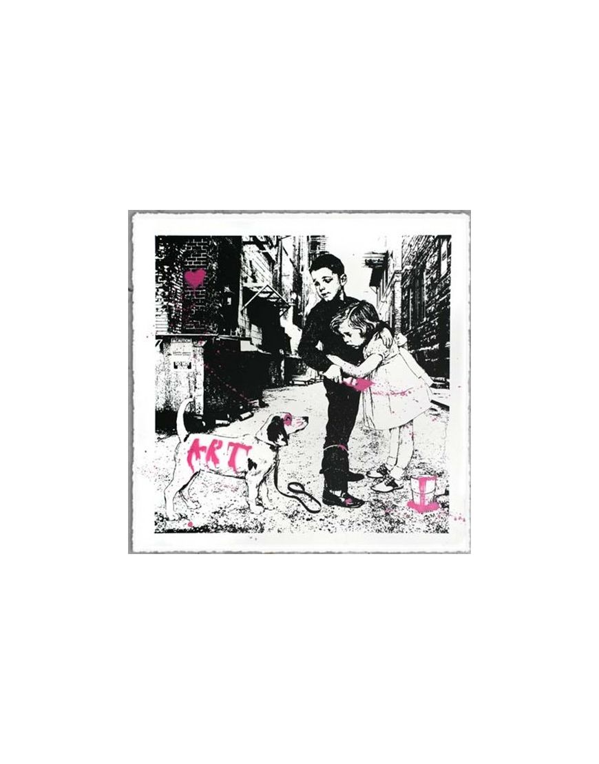 Pup Art (Pink)