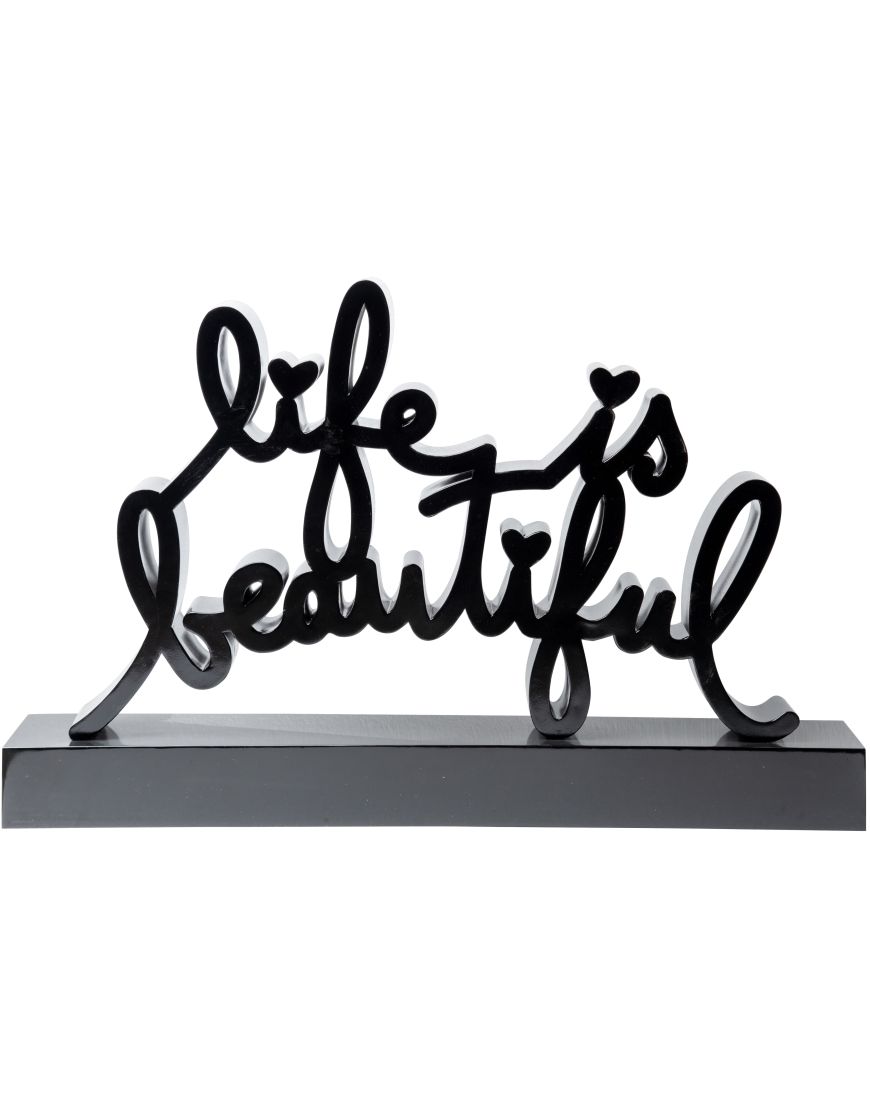 Life Is Beautiful - Black