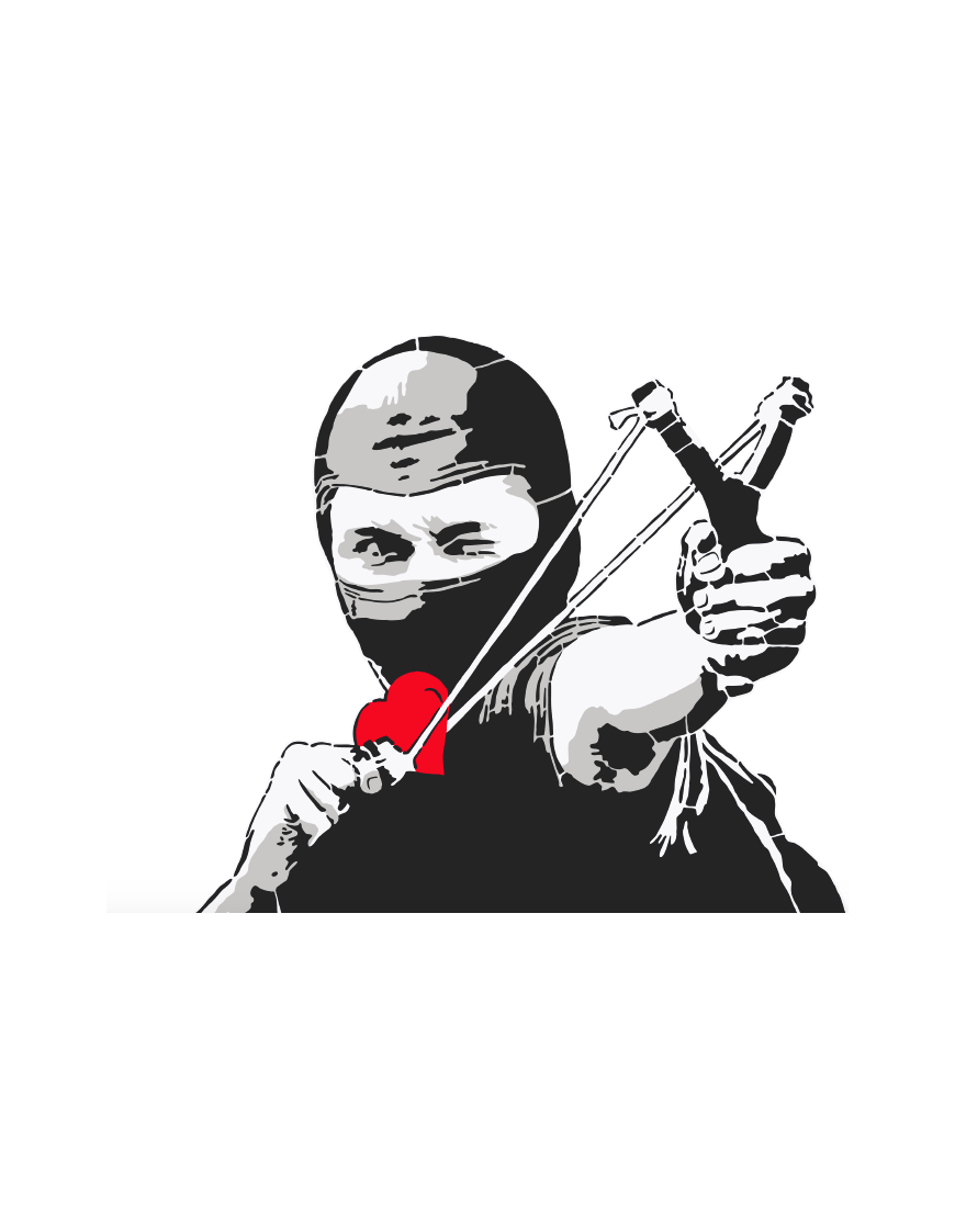 Is This Love? - Serigrafia Polimaterica