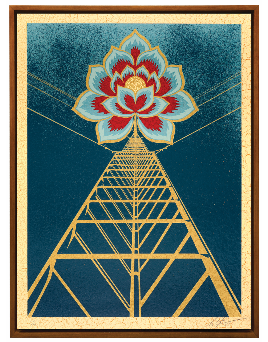 Flower Power (Blue)