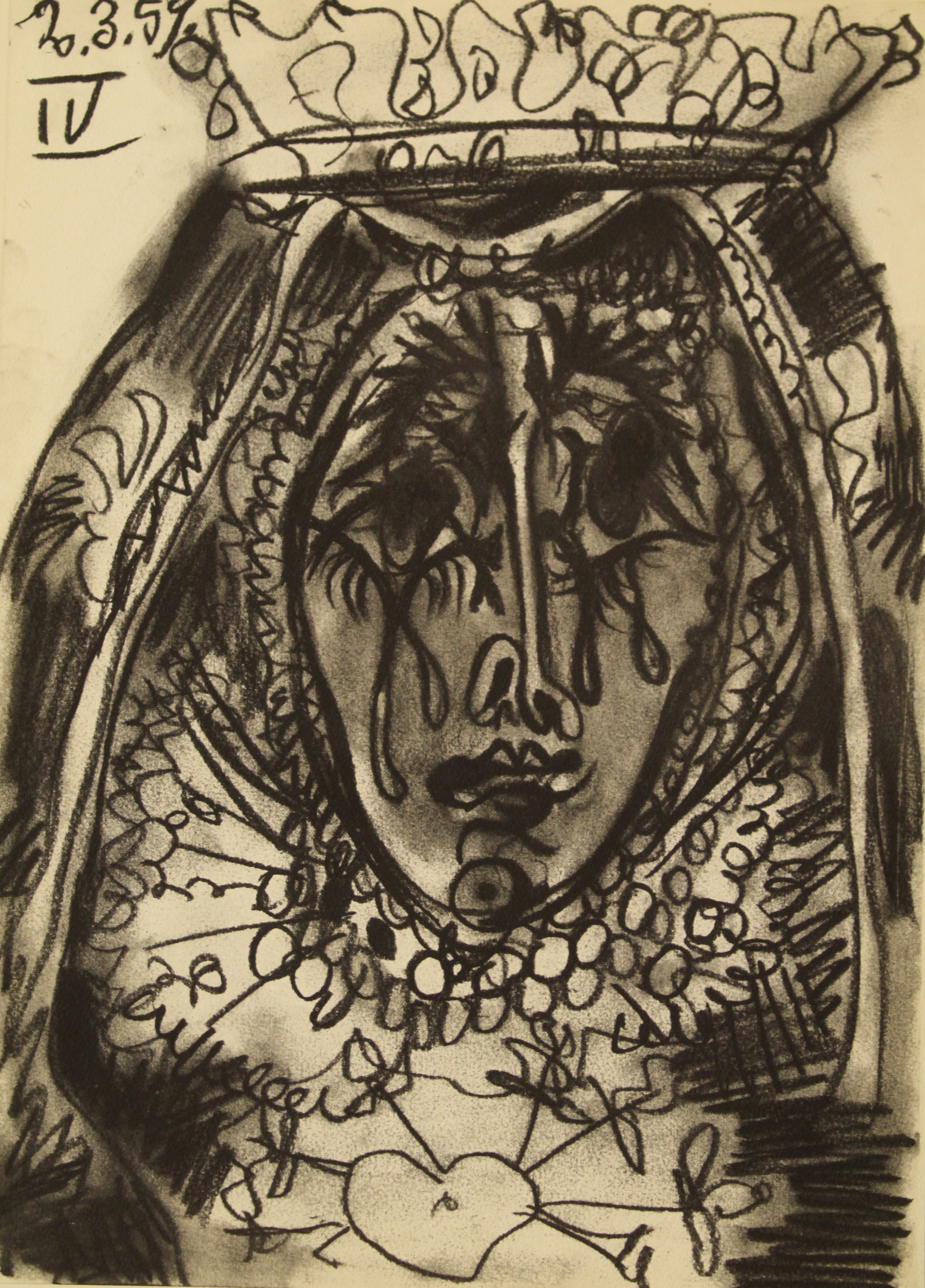 Portrait de femme pleurent