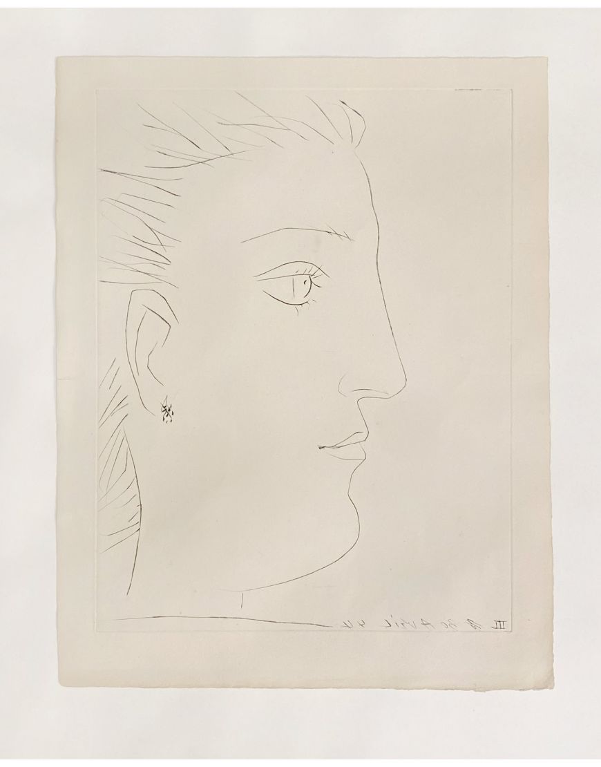 Woman's profile