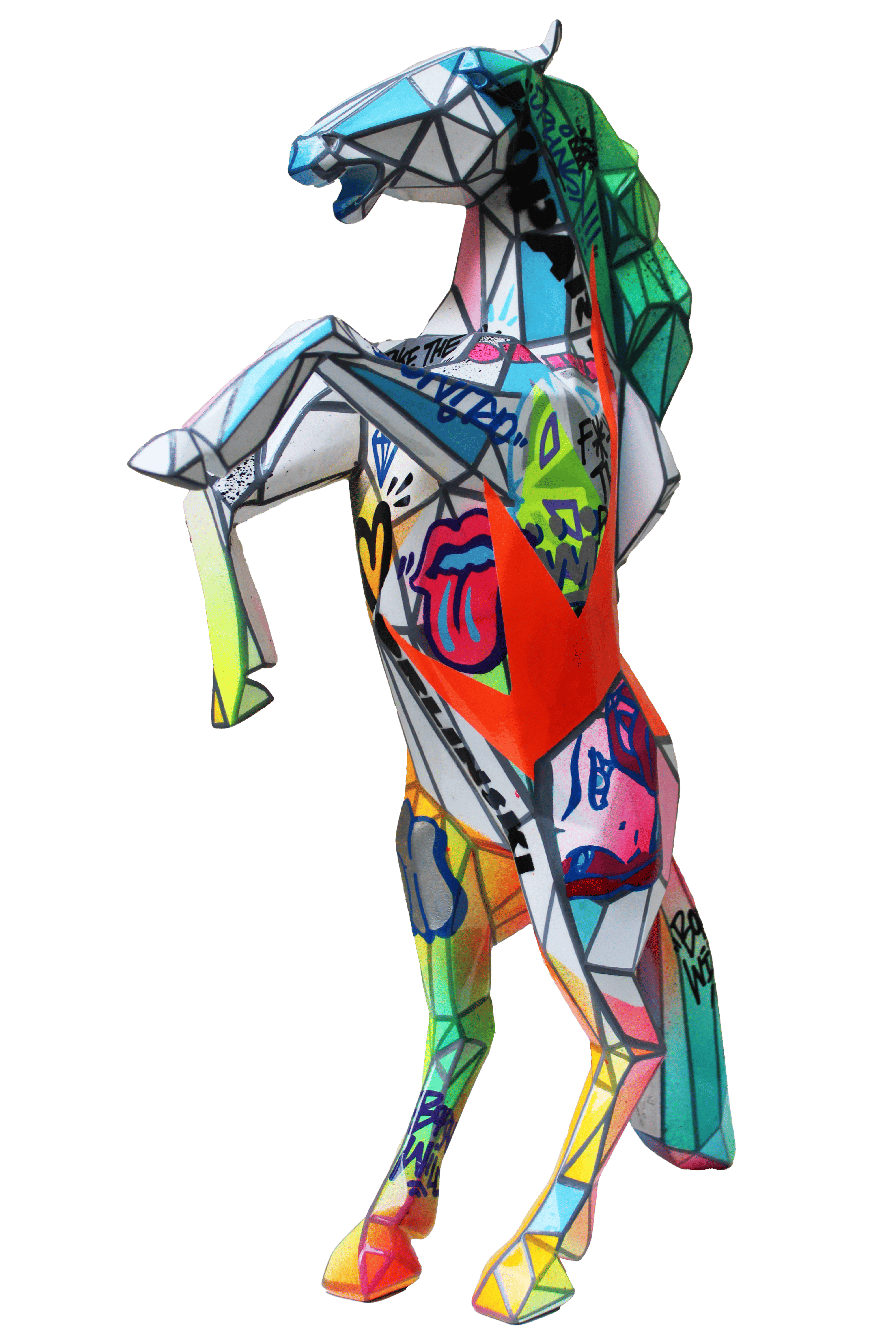 Horse - Resin Tag