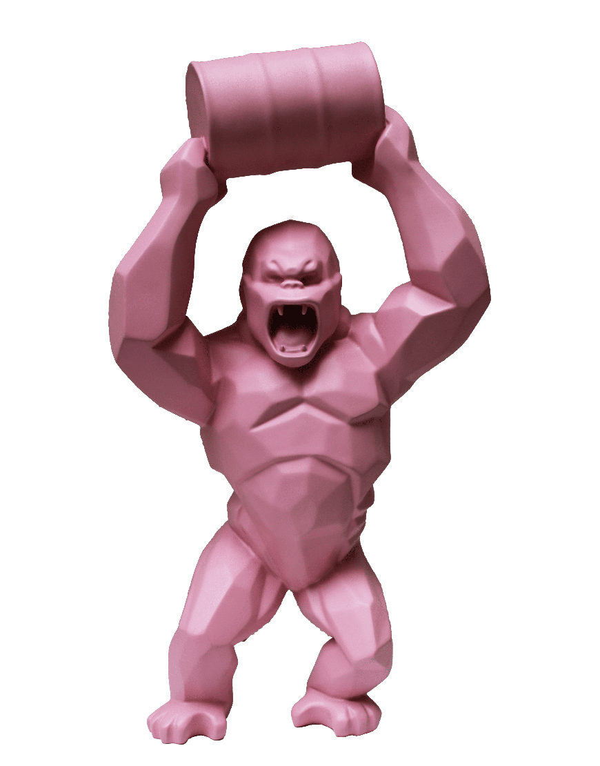 Oil Kong - Resin Matte Pink