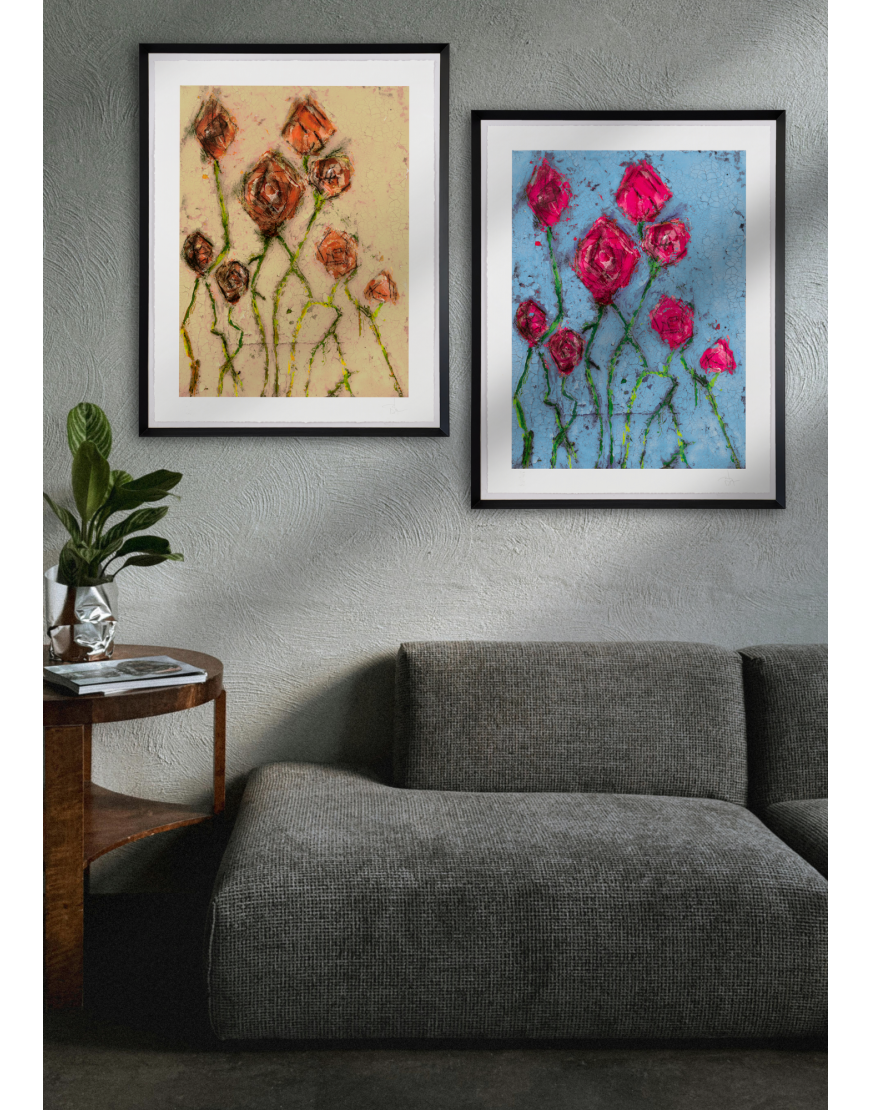 Yesterday’s Flowers (Diptych)
