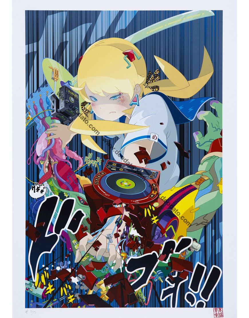 Sailor girl against the monster