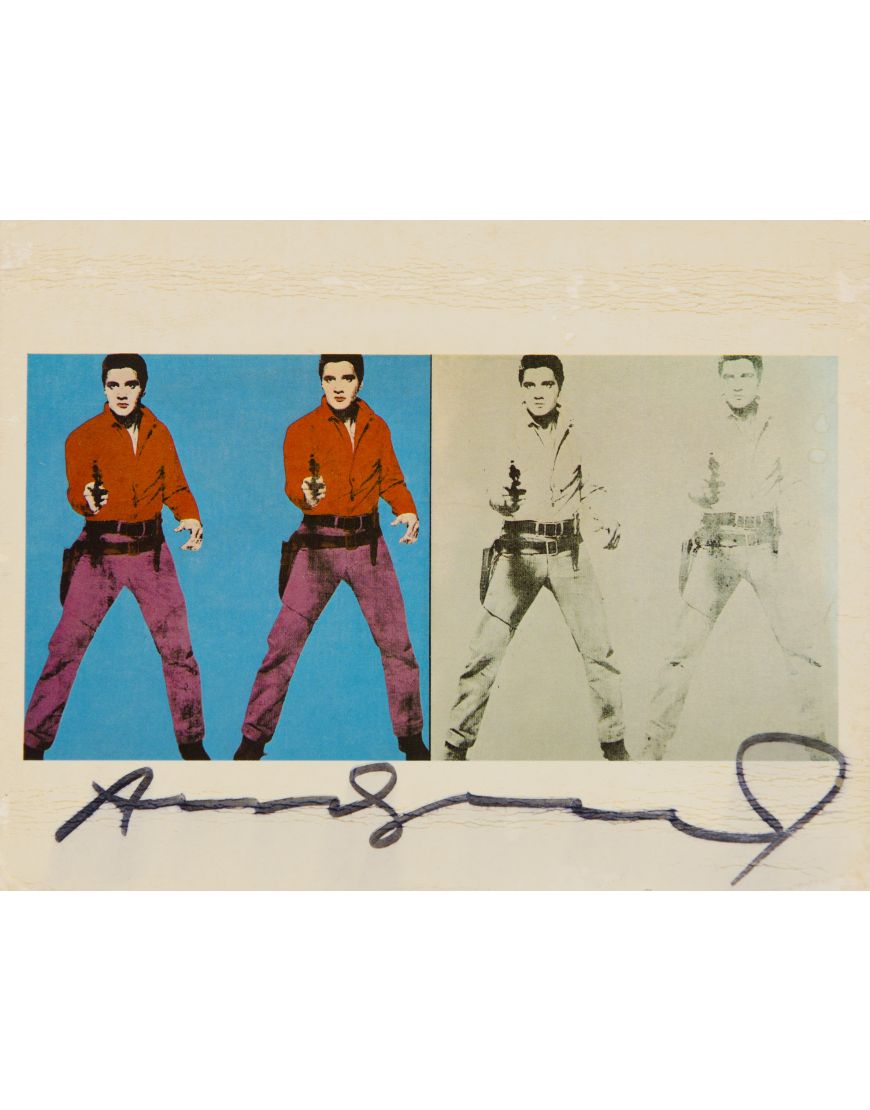 Elvis Presley - Signed Postcard