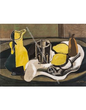Still life and lemons
