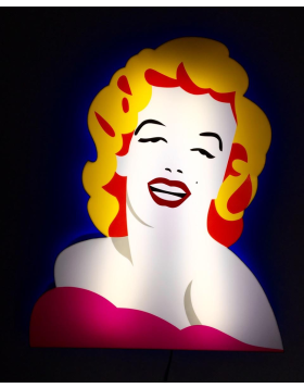 Marilyn Monroe (light sculpture)