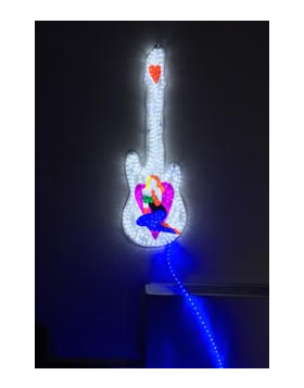 Guitar (light sculpture)