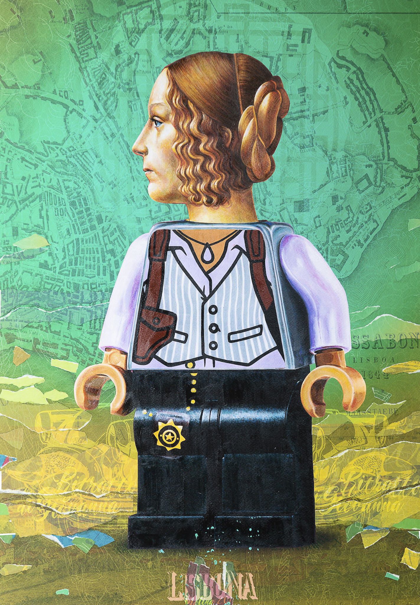 Portrait of Giovanna Tornabuoni - go to Lisbona