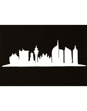 Skyline Milano - Screenprint