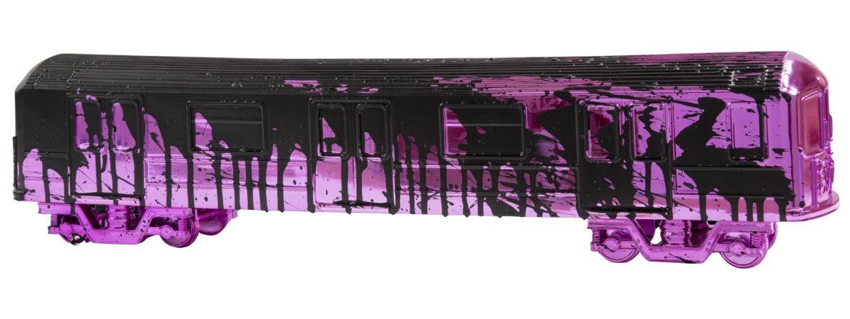 NY Train Chrome - Pink