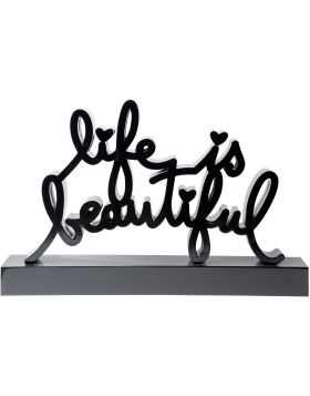 Life Is Beautiful - Black