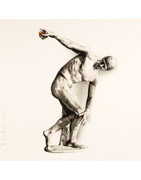 Rubik's Discobolus
