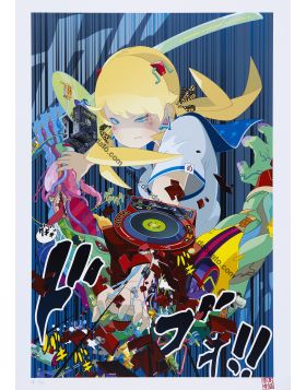 Sailor girl against the monster