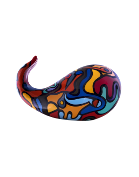 Tigris (Black Lines) - Whale Pop, Size L