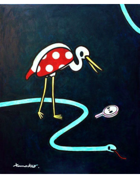 Eden - Heron talking with Mirror and Snake