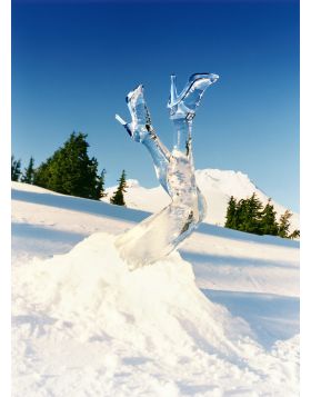 David LaChapelle - Chanel on Ice, Oregon, Paris VOGUE - 1997 - Limited Edition of 7 Pieces
