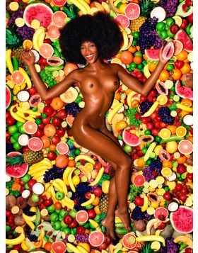 David LaChapelle - Naomi Campbell: Fruit - Limited Edition - Chromogenic Printing - 1999