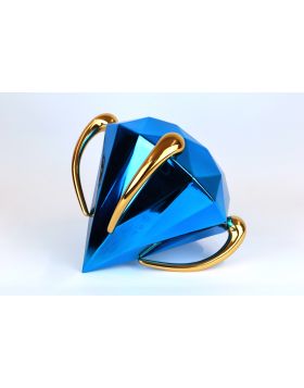 Jeff Koons - Diamond (Blue) - Limited edition of 599 - 2023 - Hand-signed and Numbered