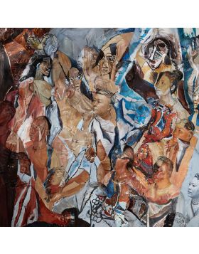 Liu Bolin - Les Demoiselles D’Avignon - Limited Edition of 4 Pieces Artwork