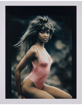 Marco Glaviano - Naomi Campbell I - Polaroid Collection (1970-2000) - Unique Work - Hand-signed