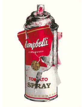 Mr. Brainwash - Torn Spray Can - Limited edition of 150 pieces - 2020