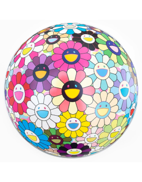 Takashi Murakami - Flowerball - Offset printing - 2018 - Limited Edition of 300 pieces - Hand-signed and Numbered in Original by the Artist
