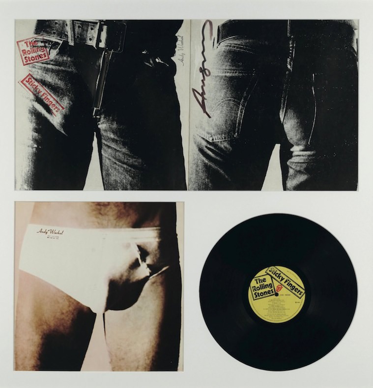 Andy Warhol - Sticky Fingers/Rolling Stones - 1971 - Hand-signed