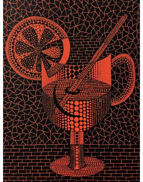 Yayoi Kusama - Lemon Squash (Kusama 158) - 1992 - Limited Edition 150 Pieces - Original Signed and Numbered